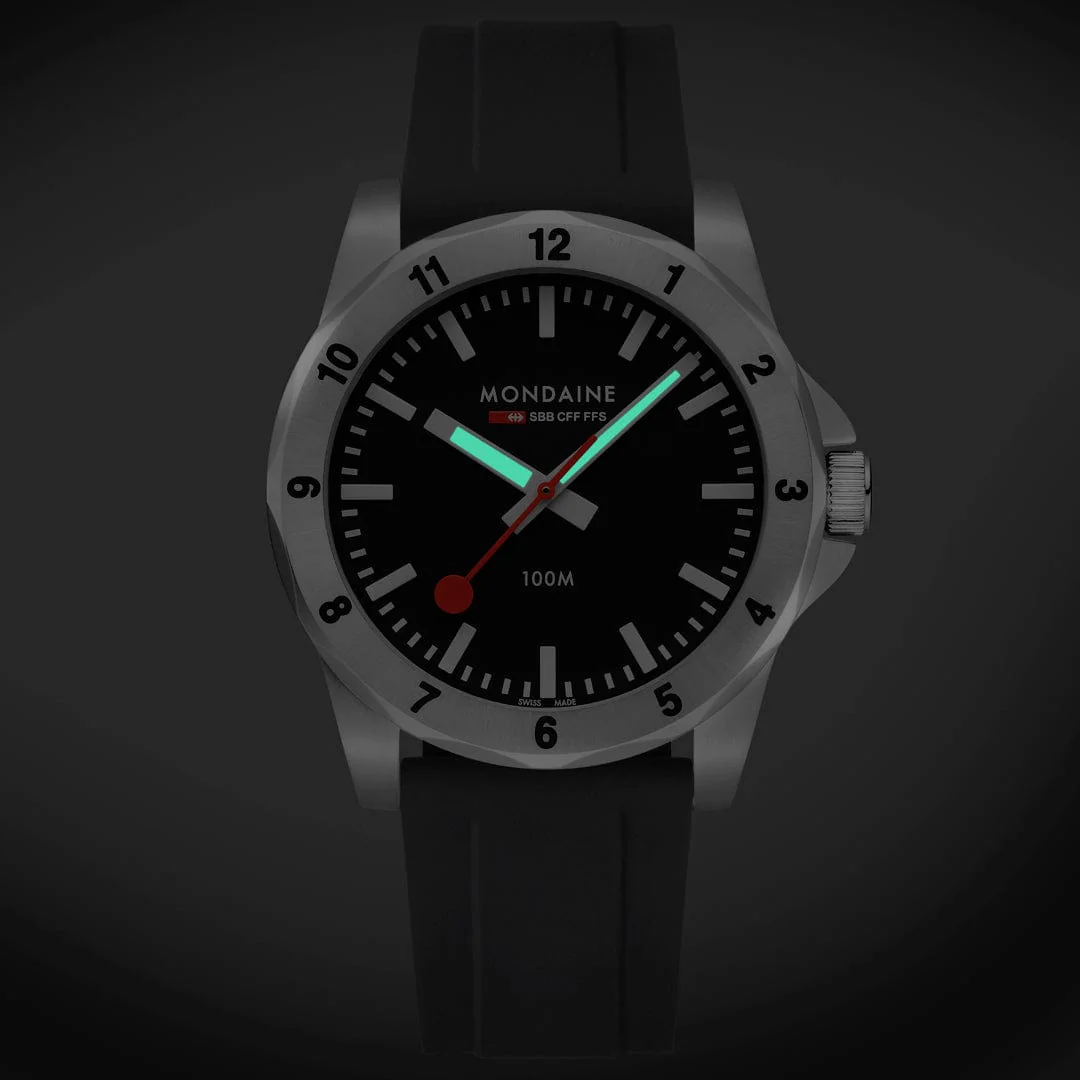Mondaine Numeri Herren Uhr 42mm – Bild 8