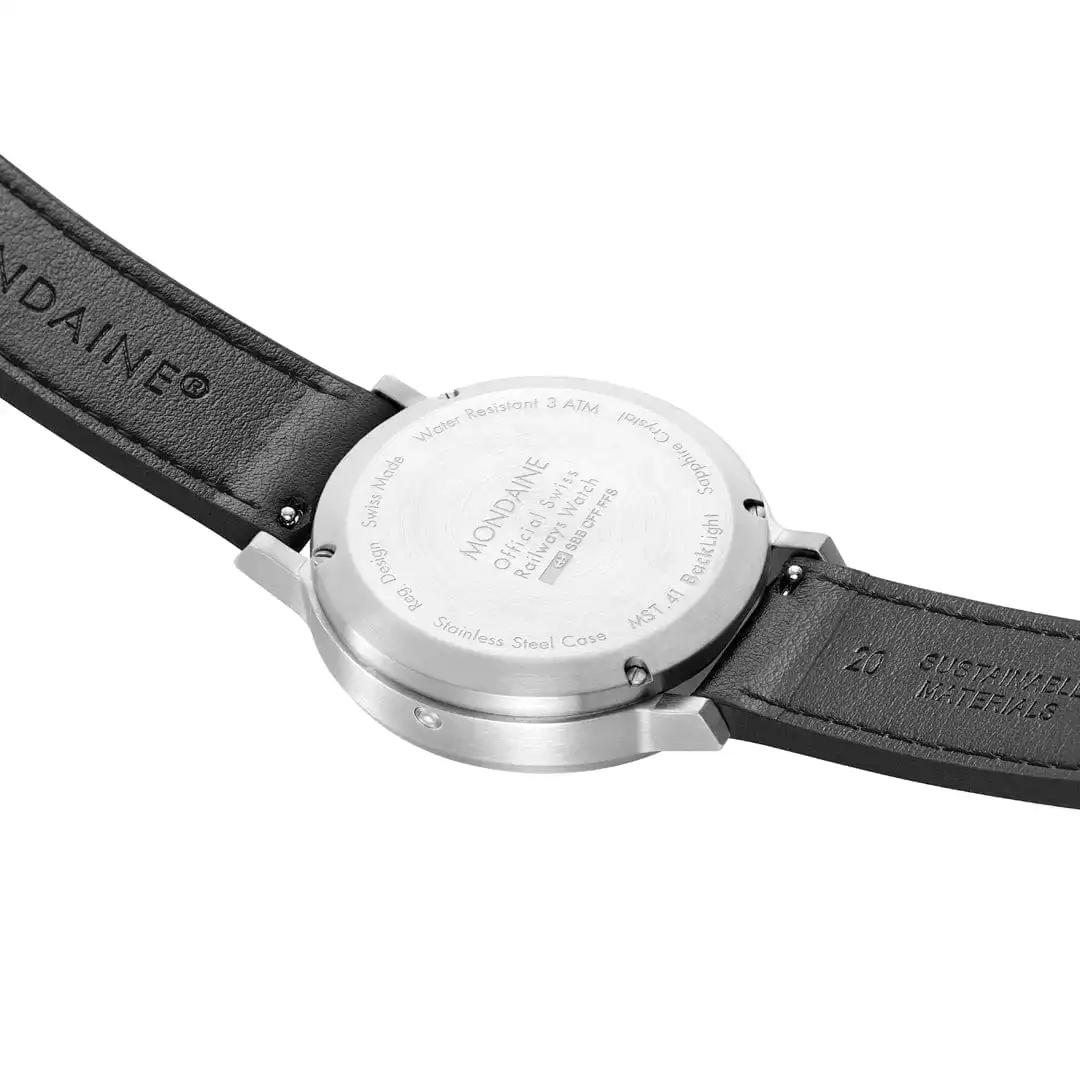 Mondaine stop2go Herren Uhr 41mm – Bild 9