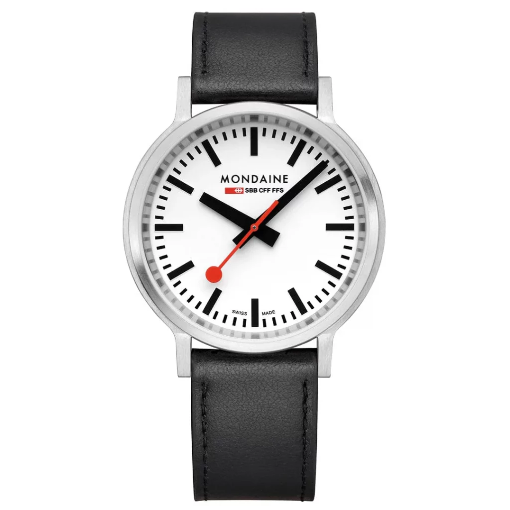 Mondaine stop2go Herren Uhr 41mm