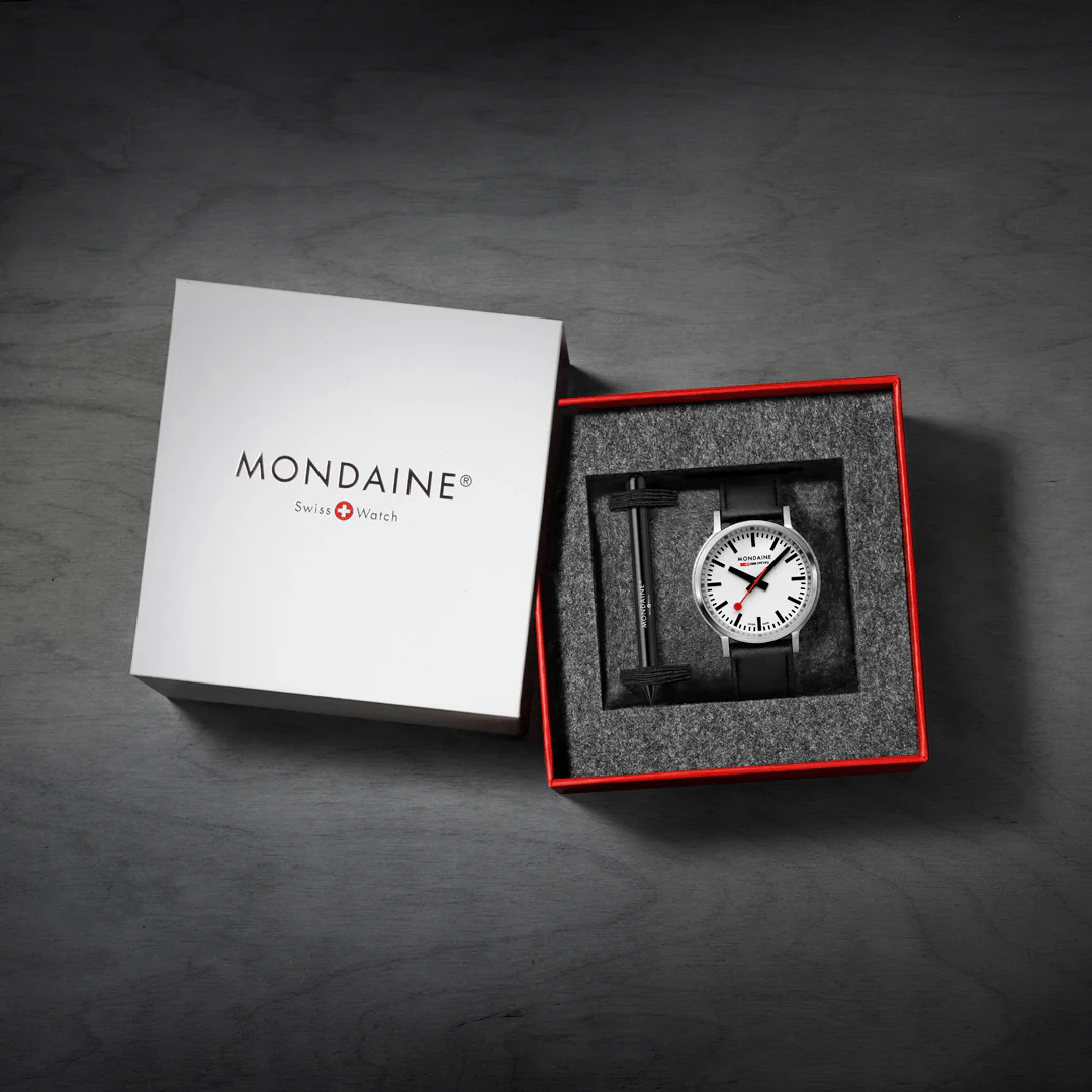 Mondaine stop2go Herren Uhr 41mm – Bild 3