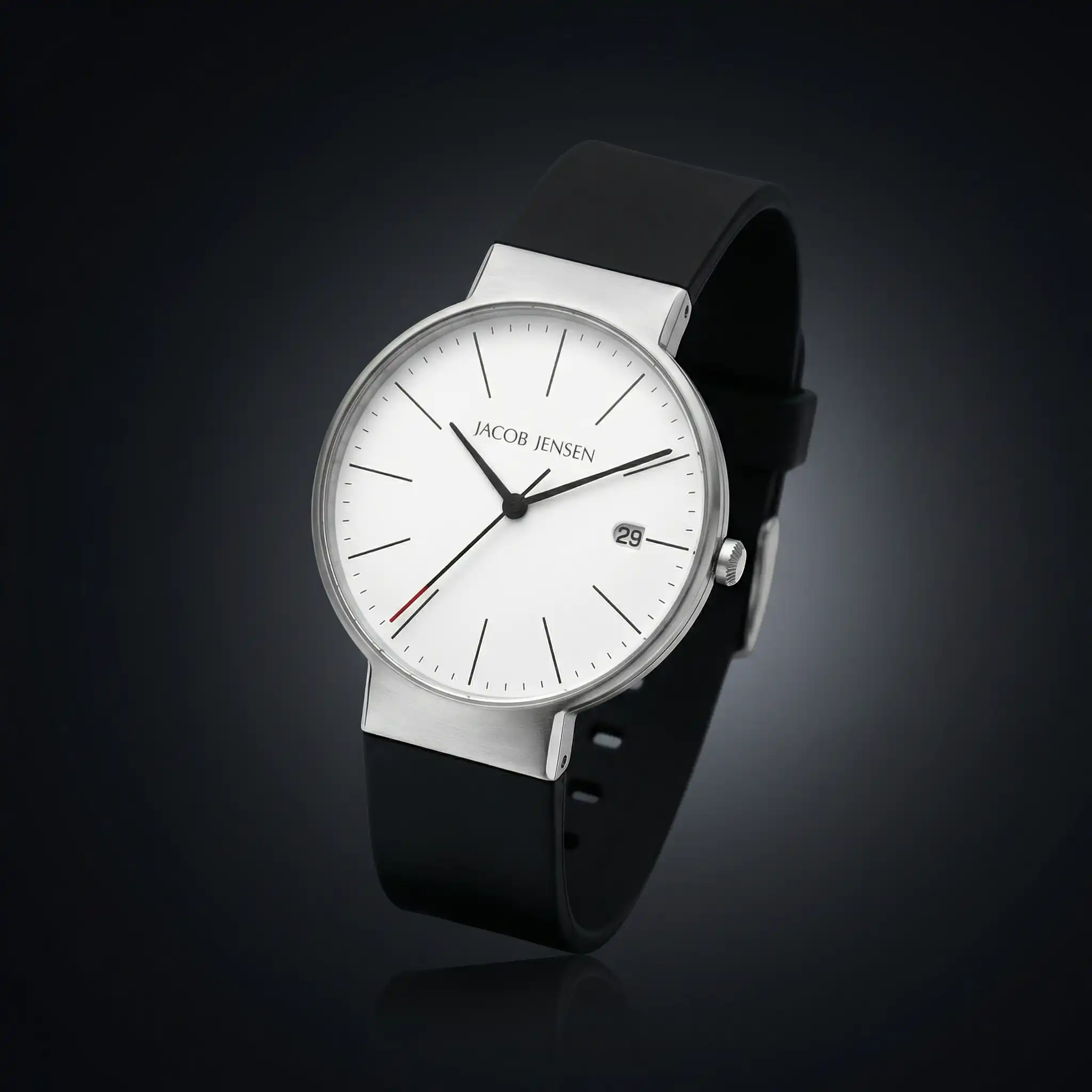 Jacob Jensen Herren Uhr 37 mm – Titan & Saphirglas | ChronoWert – Bild 4