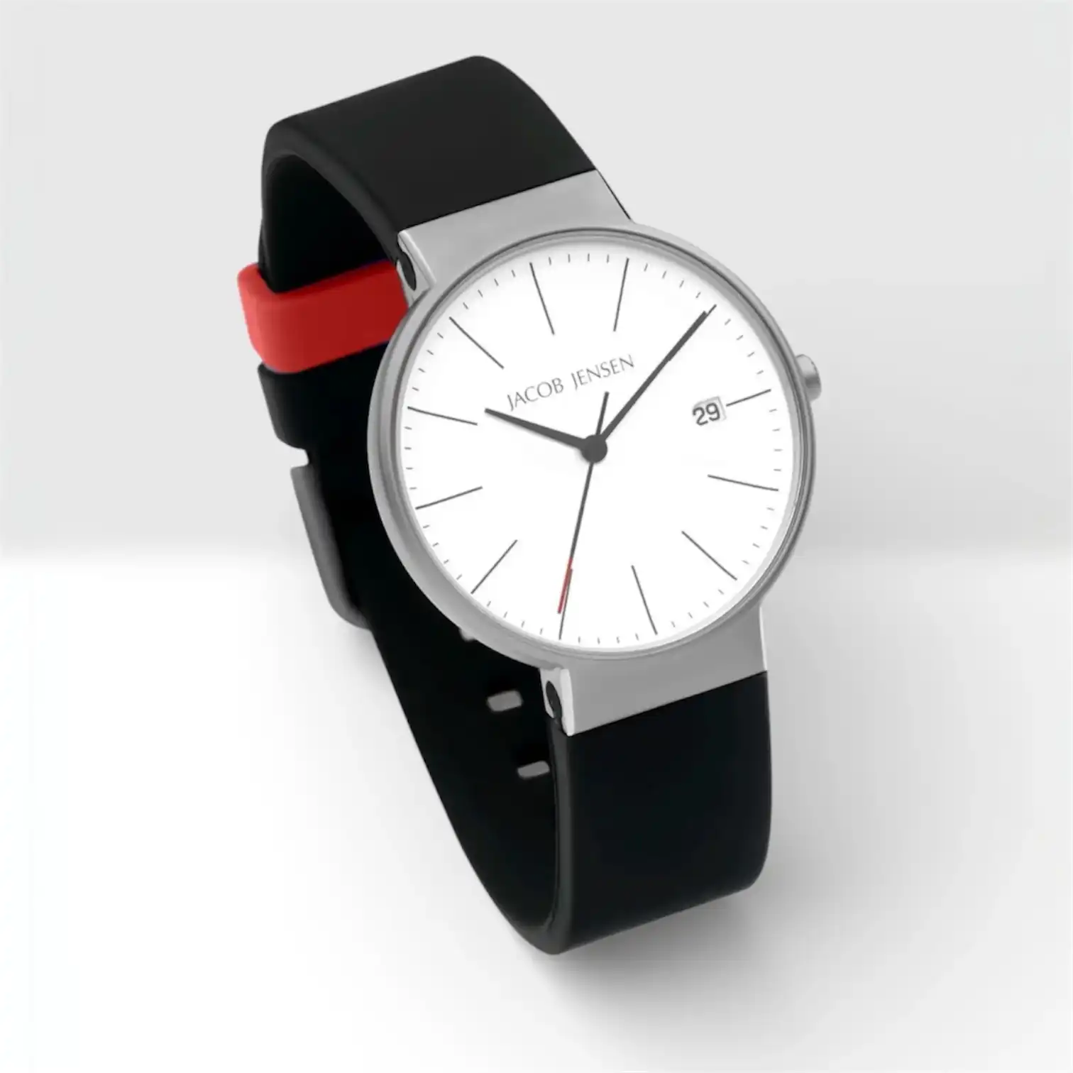 Jacob Jensen Herren Uhr 37 mm – Titan & Saphirglas | ChronoWert – Bild 5