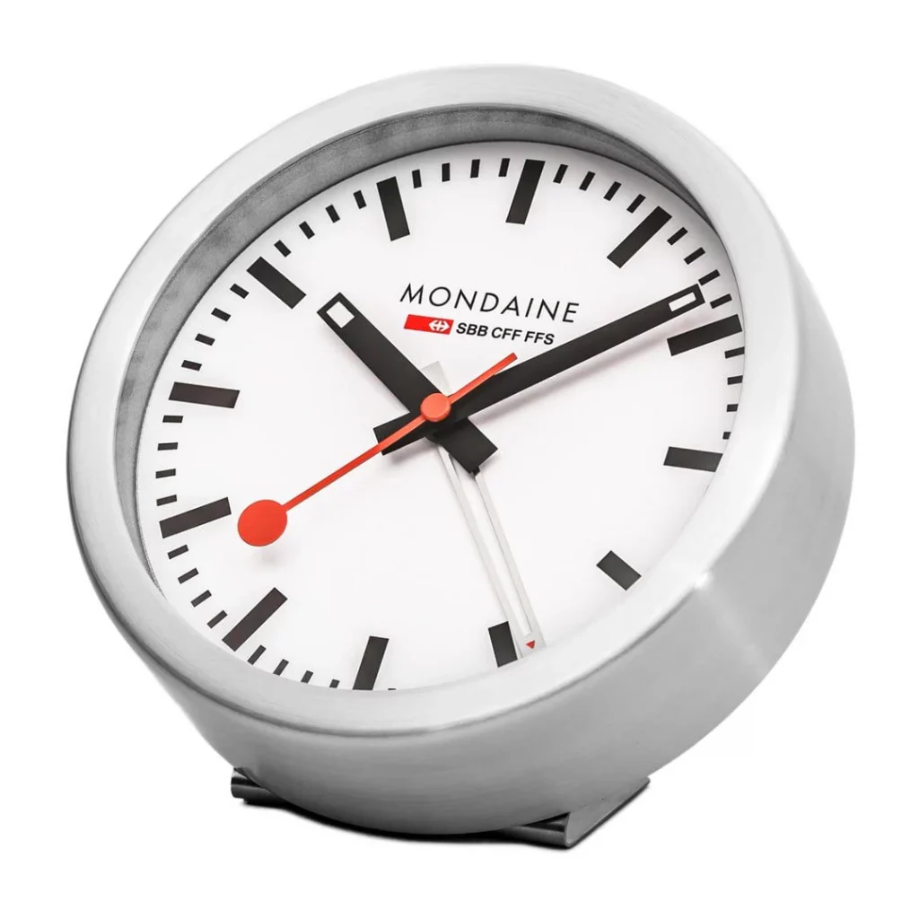 Mondaine Tischuhr Wecker 12.5cm